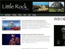 Tablet Screenshot of littlerockgrapevine.com